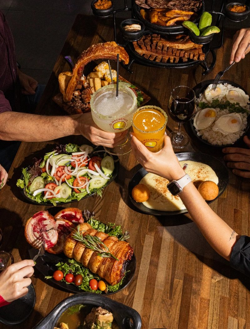 Picture of food and drinks