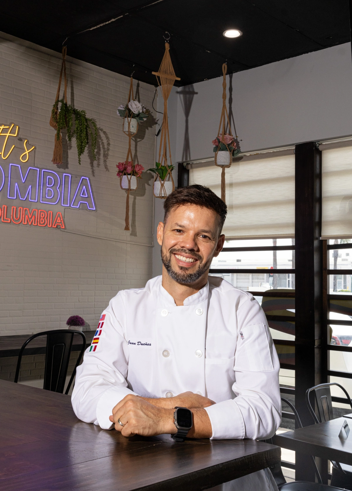 Chef JC at the Miami location